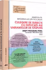 Admiterea in magistratura si in avocatura. Drept procesual penal