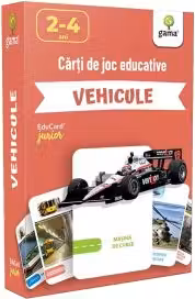 Carti de joc educative - Vehicule