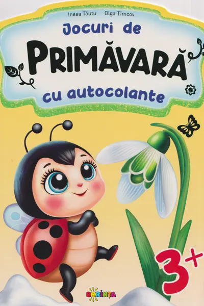 Jocuri de Primavara cu autocolante. 3+