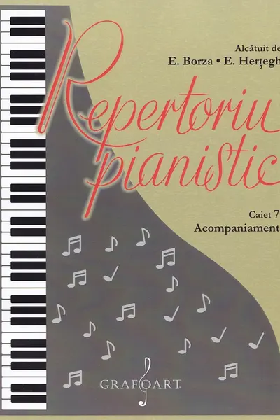 Repertoriu pianistic. Caietul 7: Acompaniament