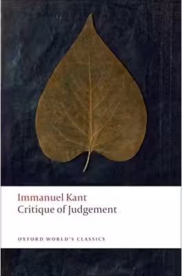 Critique of Judgement