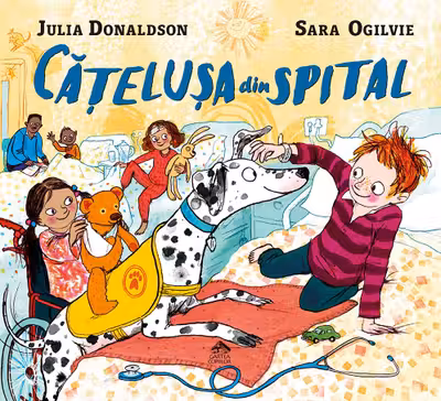 Catelusa din spital