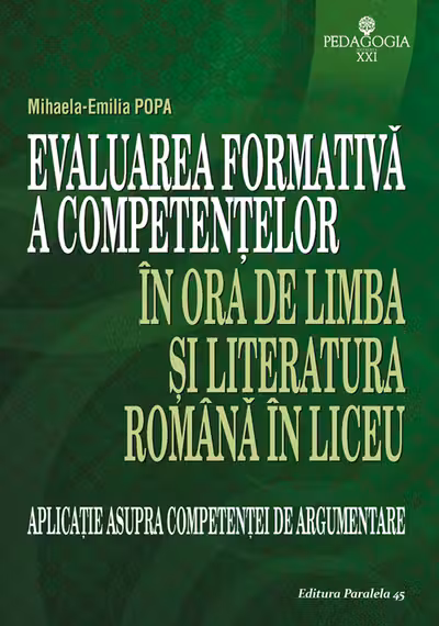 Evaluarea formativă a competențelor în ora de limba și literatura română în liceu