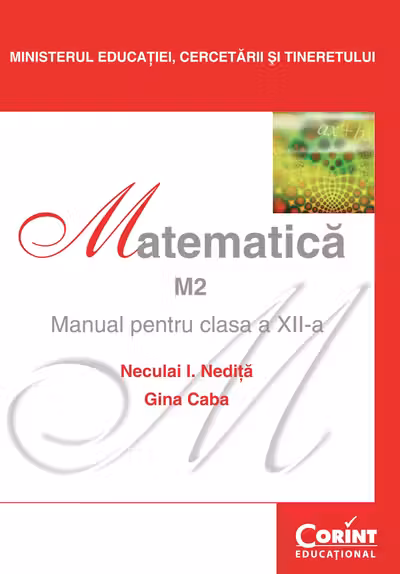 Matematică M2 - Clasa 12 - Manual
