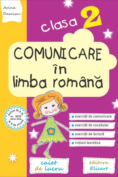 Comunicare în limba română pentru clasa a II-a. Caiet de lucru