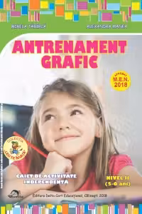 Antrenament grafic Nivel II (5-6 ani). Caiet de activitate independenta
