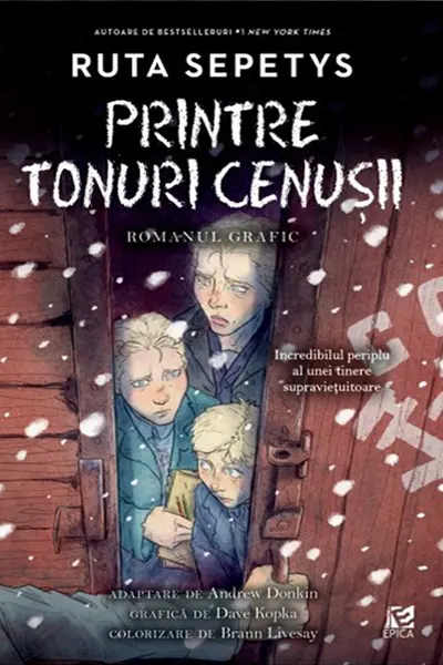Printre tonuri cenusii. Roman grafic