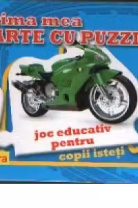 Prima mea carte cu puzzle - joc educativ pentru copii isteti - moto