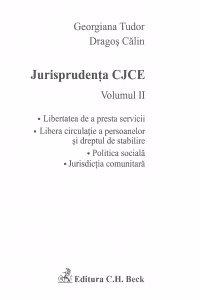 Jurisprudenta CJCE, volumul II