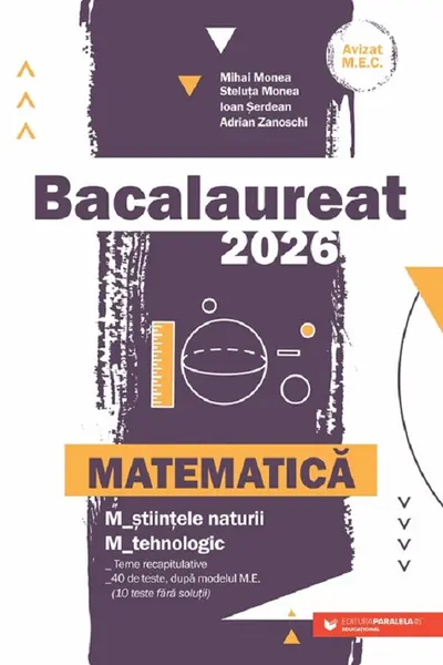 Matematică. Bacalaureat 2026