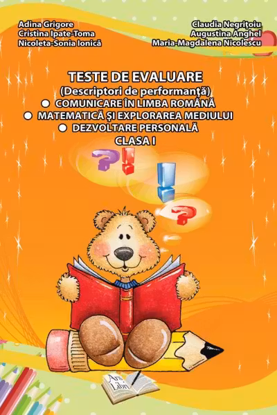 Teste de evaluare - Clasa 1