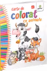 Carte de colorat cu animale