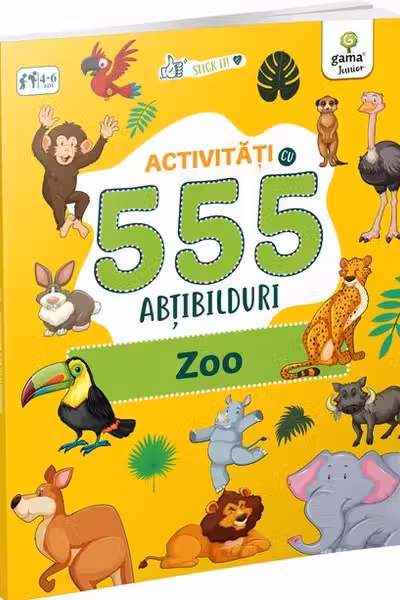 Zoo. 555 activitati si abtibilduri