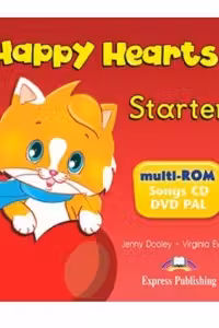 Curs limba engleza Happy Hearts Starter Multi-Rom - Jenny Dooley, Virginia Evans