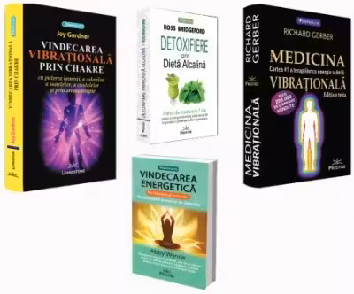 Pachet format din 4 titluri Vindecarea vibrationala si energetica, Medicina vibrationala