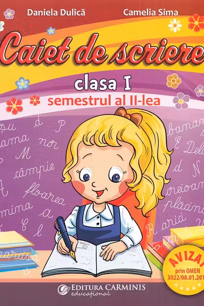 Caiet de scriere - Clasă 1 Sem.2