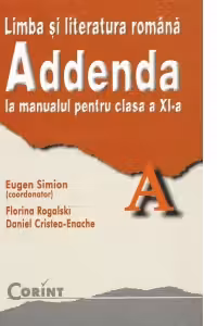 ADDENDA la manualul pentru clasa a XI-a (Manual pentru clasa a XI-a)