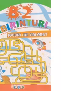 82 labirinturi. Jocuri de colorat