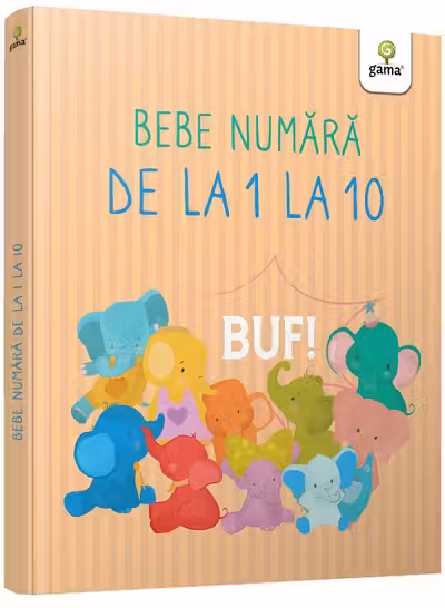 Bebe numara de la 1 la 10