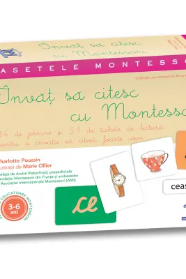 Invat sa citesc cu Montessori - Anne Ghesquiere, Charlotte Poussin, Marie Ollier