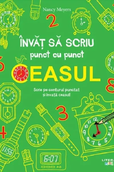 Invat sa scriu punct cu punct. Ceasul