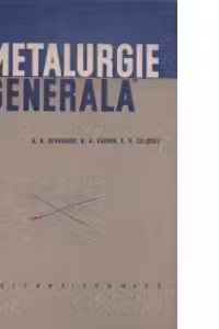 Metalurgie generala (Traducere dim limba rusa)