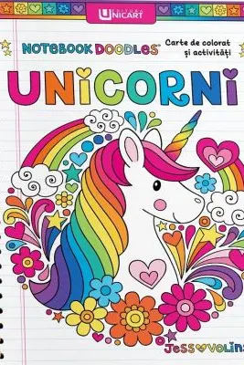 Unicorni. Carte de colorat si activitati