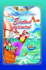 Sindbad marinarul. Carte de colorat cu povești scrisă cu litere mari de tipar