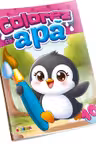 Colorez cu apa : 10 (Pinguin)