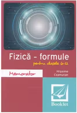 Memorator de fizică. Formule. Clasele 6-12