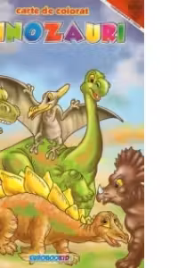 Dinozauri - carte de colorat (format A4)