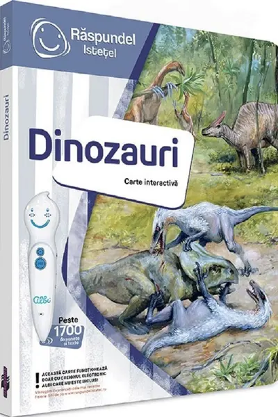 Carte interactiva: Raspundel Istetel. Dinozauri