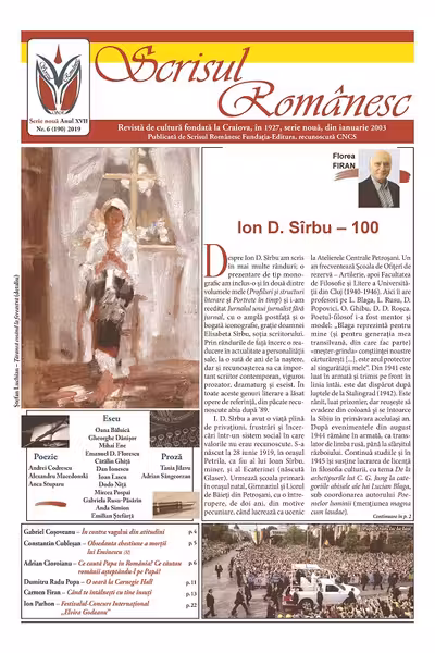 Revista Scrisul Românesc Nr.6 din 2019