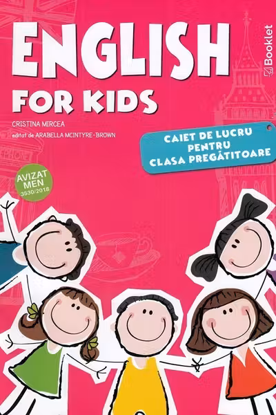 English for Kids - Clasa pregătitoare - Caiet