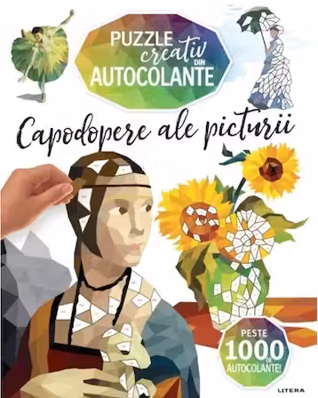 LEGO CREATIV DIN AUTOCOLANTE. Capodopere ale picturii