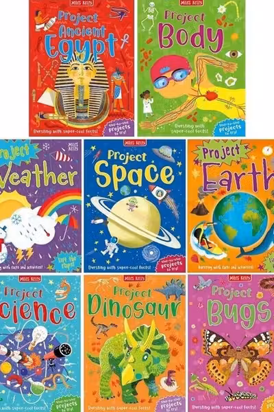 Cool Facts and Projects 8 Books Collection Set