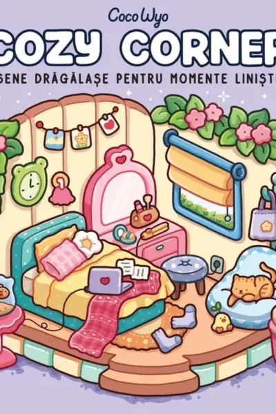 COZY CORNER. Desene dragalase pentru momente linistite. Coco Wyo