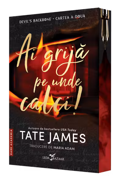 Ai grija pe unde calci! (a doua carte din seria „Devil’s Backbone”) editie speciala