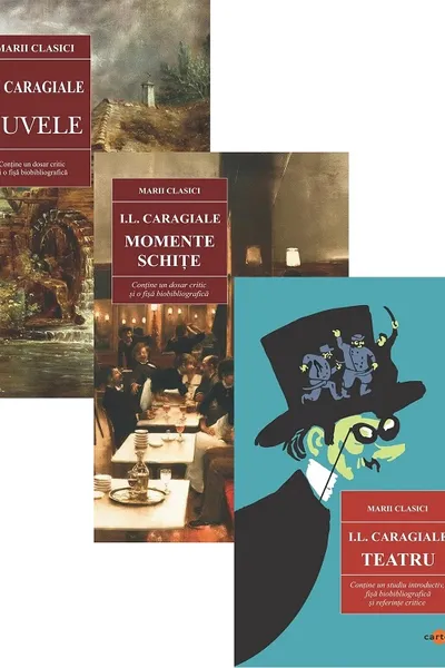 Pachet 3 cărți: Nuvele + Momente. Schițe + Teatru