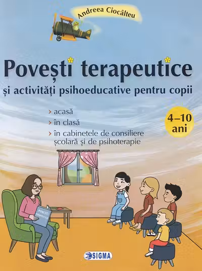 Povești terapeutice și activități psihoeducative pentru copii