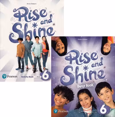 Set: Rise and Shine Level 6. Activity Book and eBook + Busy Book