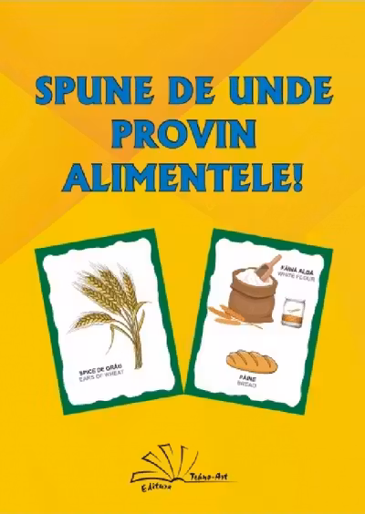 Spune de unde provin alimentele!