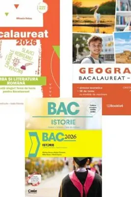 Pachet Bacalaureat 2026 Limba si literatura romana, Geografie si Istorie - Mihaela Dobos, Marilena Bercea, Cristina Moldovan