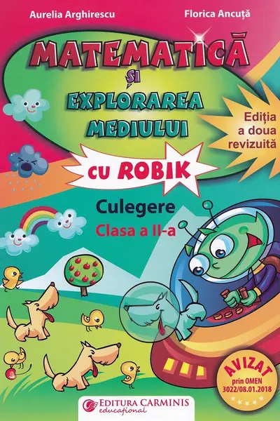 Matematica și explorarea mediului - Clasa 2 - Culegere cu Robik