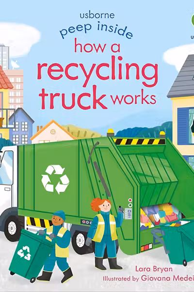Peep inside How a Recycling Truck Works