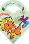 Autocolante cu sclipici Dinozauri