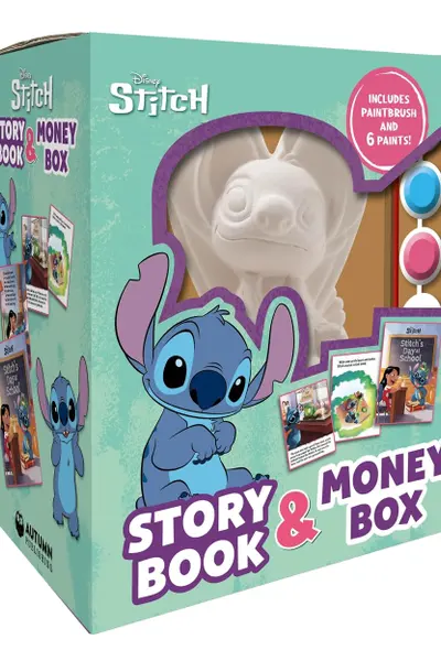 Disney Stitch: Story Book & Money Box