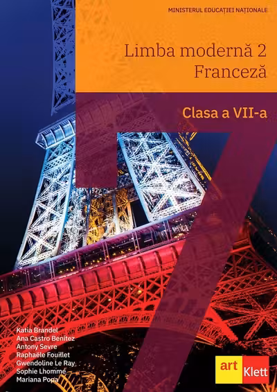 Limba franceză. Limba modernă 2 - Clasa 7 - Manual
