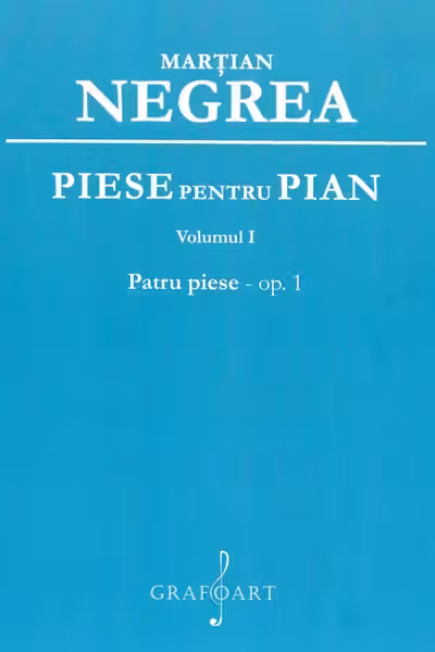 Piese pentru pian Vol.1: Patru piese op.1