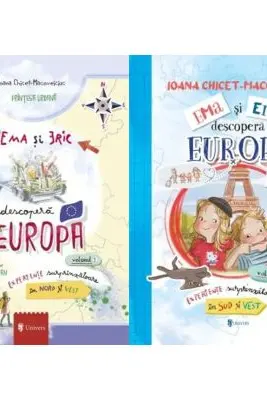 Pachet 2 volume Ema si Eric descopera Europa